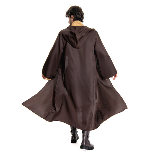 Obi-Wan Kenobi Jedi Cosplay Costume Version Brune