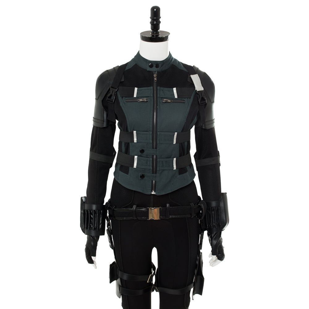 Avengers 3 La guerre de l'Infini Black Widow Natasha Romanova Cosplay Costume