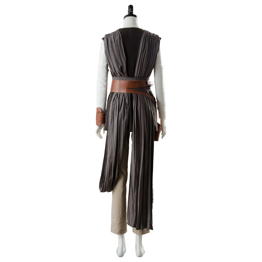 Star Wars 8 Les Derniers Jedi Rey Costume Ver.2 Cosplay Costume
