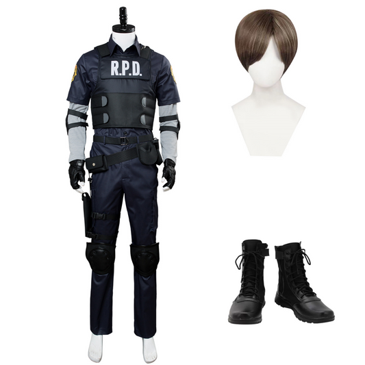 Resident Evil 2 Remake Leon Scott Kennedy Cosplay Costume