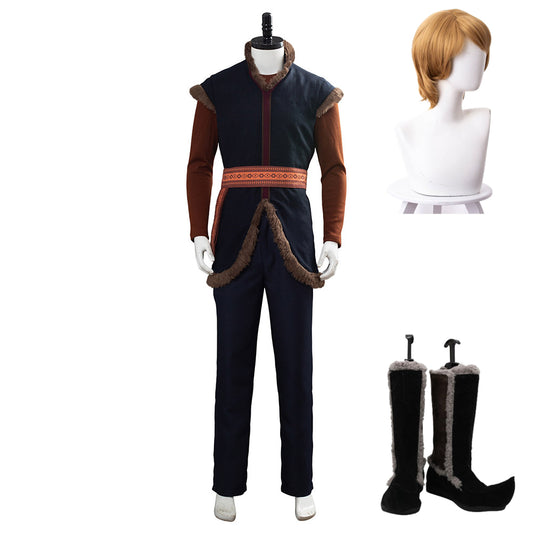 La Reine des neiges 2 Frozen 2 Kristoff Cosplay Costume