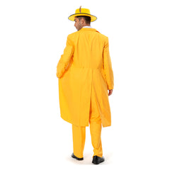 The Mask Jim Carrey Tenue Jaune Halloween Carnaval Cosplay Costume