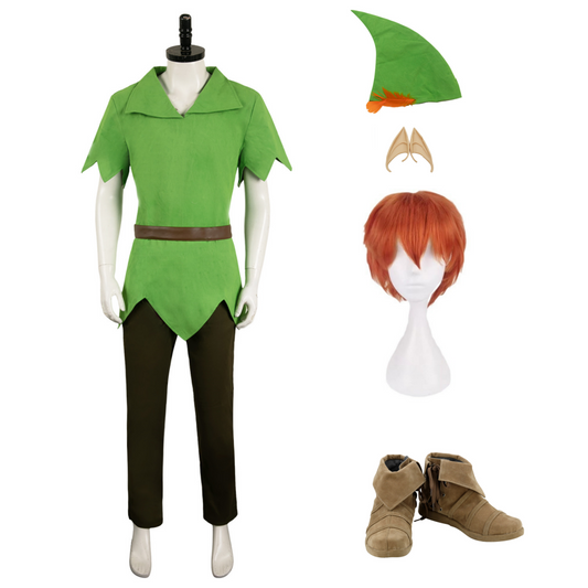 Peter Pan 1953 Peter Pan Costume Homme Cosplay Costume