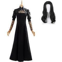 The Witcher Yennefer Robe Noire Cosplay Costume