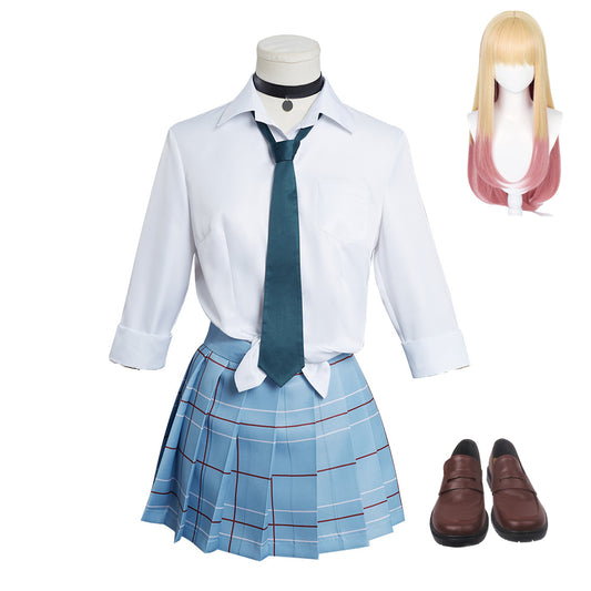 Sexy Cosplay Doll Marine Kitagawa Uniforme Scolaire Cosplay Costume