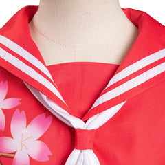 Adulte Japonais Bosozoku To kkou Fuku Robe Rouge Cosplay Costume
