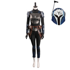 Mando 3 Bo-Katan Kryze Noir Femme Uniform Cosplay Costume