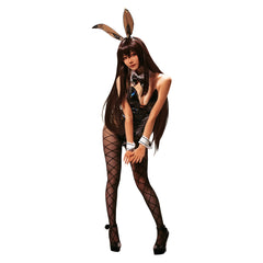 Nikke: Goddess of Victory Torres Noir Robe Lolita Bunny Girl Cosplay Costume
