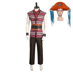 One Piece Baggy Tenue Raye Cosplay Costume