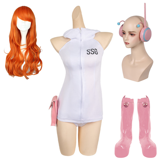 One Piece Egghead Arc Nami Robe Cosplay Costume