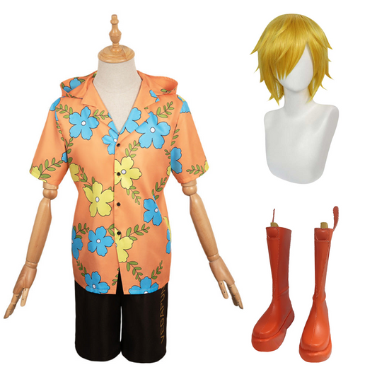 One Piece Egghead Arc Sanji Tenue de Chemise Cosplay Costume