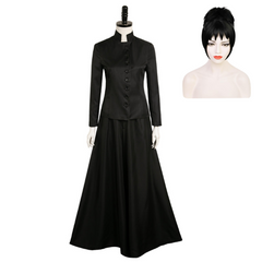 Beetlejuice 2(2024) Lydia Tenue Noire Cosplay Costume