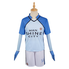 Blue Lock Nagi Seishiro/Mikage Reo/Chigiri Hyoma Manshine City Uniforme Cosplay Costume