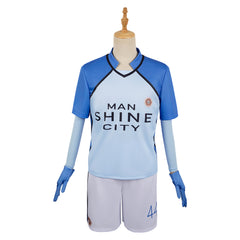 Blue Lock Nagi Seishiro/Mikage Reo/Chigiri Hyoma Manshine City Uniforme Cosplay Costume