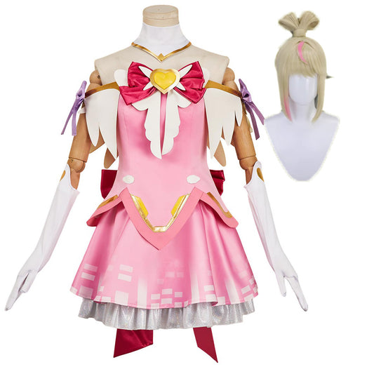 Overwatch 2 Juno Magical Girl Tenue Rose Cosplay Costume