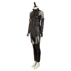 Rumi Mira Zoey Tenue Noire en Cuir Cosplay Costume