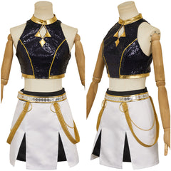 Mira Zoey Tenue à Bretelles Noir Cosplay Costume