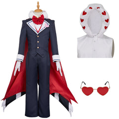 Hazbin Hotel 2(2025) Valentino Tenue Noire Butler Cosplay Costume