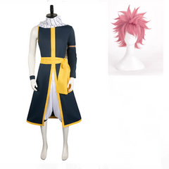 Natsu Dragneel Tenue Bleue Cosplay Costume