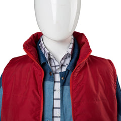 Retour vers le futur Marty McFly Jr. Cosplay Costume Halloween Carnaval