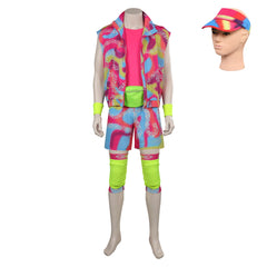 2023 Barbie Ken Plage Rollerblade Tenue Ryan Gosling Cosplay Costume