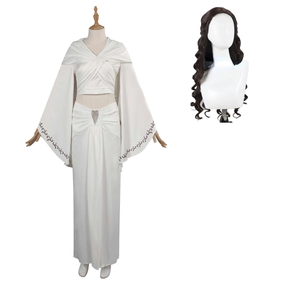 Padme Amidala Tenue Tatooine 2 piece Cosplay Costume Halloween Newcossky