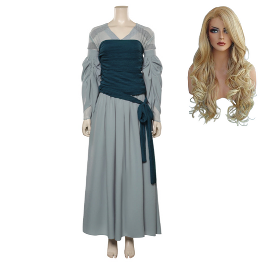 The Lord of the Rings: The Rings of Power Galadriel Robe Cosplay Costume