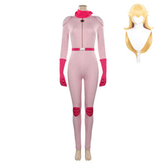 Super Mario Bros. Peach Combinaison Cosplay Costume