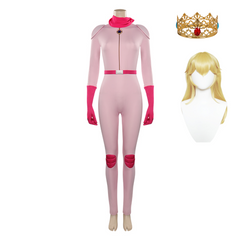 Super Mario Bros. Peach Combinaison Cosplay Costume