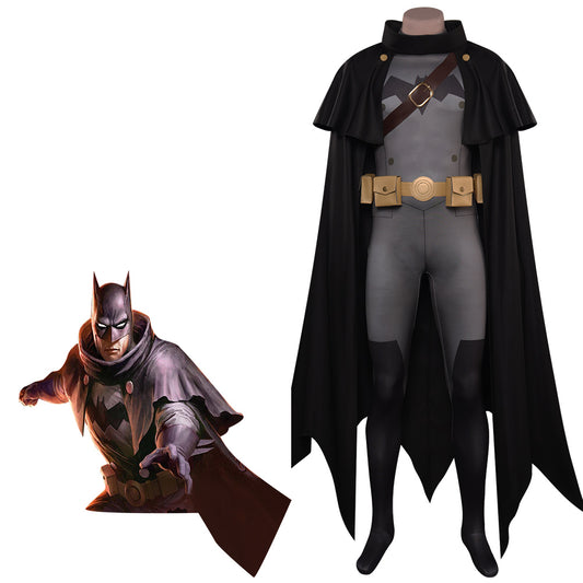 Film Batman: The Doom That Came to Gotham Batman Noir Cosplay Costume