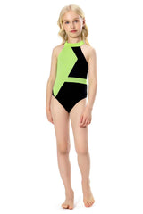 Enfant Kim Possible Shego Maillot de Bian Cosplay Costume