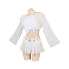 Leia Organa Maillot de Bain Blanc Design Original