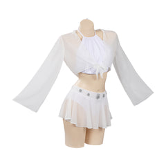 Leia Organa Maillot de Bain Blanc Design Original