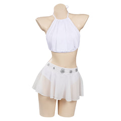 Leia Organa Maillot de Bain Blanc Design Original