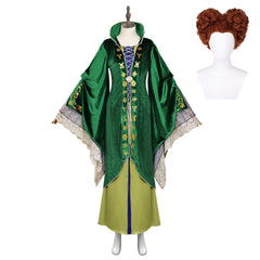 Hocus Pocus 2 Winifred Sanderson Robe Cosplay Costume Carnival Halloween