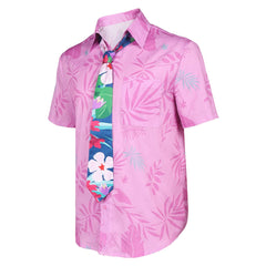 Zootopia 2(2025) Nick Wilde Chemise Rose Cosplay Costume