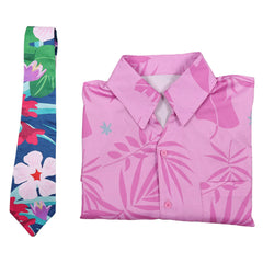 Zootopia 2(2025) Nick Wilde Chemise Rose Cosplay Costume