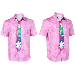 Zootopia 2(2025) Nick Wilde Chemise Rose Cosplay Costume