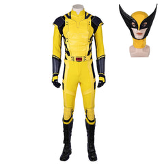 Deadpool & Wolverine(2024) Wolverine Combinaison Jaune Cosplay Costume