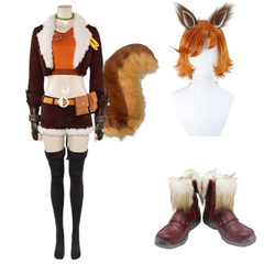 Squirrel Girl Doreen Green Cosplay Costume