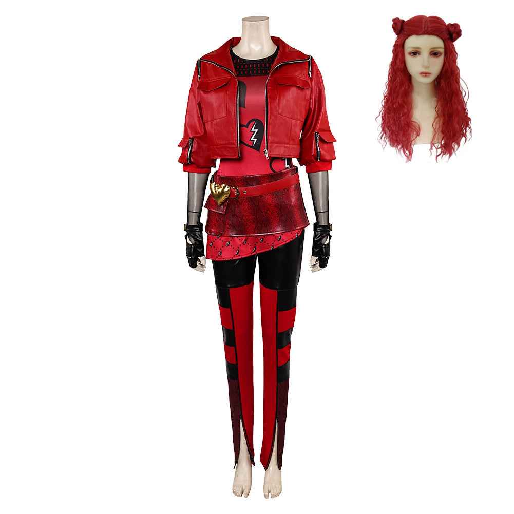 Descendants: L'Ascension de Red(2024) La Princesse Red Cosplay Costume Ver.3