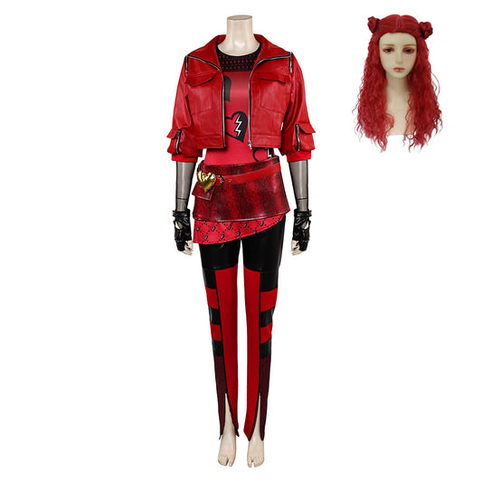 Descendants: L'Ascension de Red(2024) La Princesse Red Cosplay Costume Ver.3