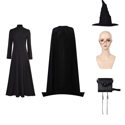 Wicked(2024) Elphaba Robe Noire Cosplay Costume Ver.2