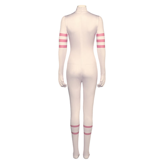 Hazbin Hotel(2024) Angel Dust Combinaison Blanche Cosplay Costume