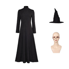 Wicked(2024) Elphaba Robe Noire Cosplay Costume Ver.2