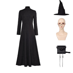 Wicked(2024) Elphaba Robe Noire Cosplay Costume Ver.2