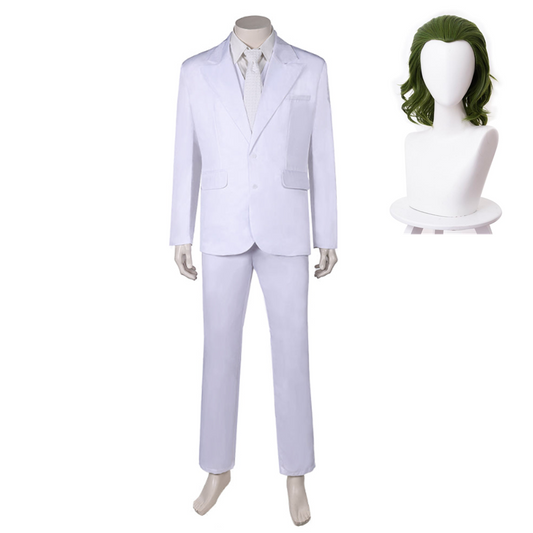 Joker: Folie à Deux(2024) Arthur Fleck Tenue Blanche Cosplay Costume Ver.2