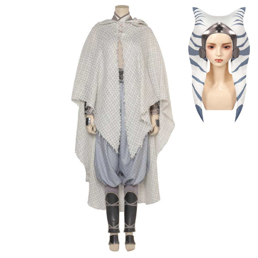 Ahsoka Tano Tenue Blanche Cosplay Costume