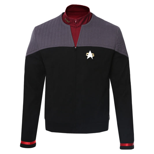 TV Star Trek: The Next Generation Jean-Luc Picard Cosplay Costume