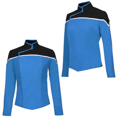 Star Trek: Lower Decks Uniforme Cosplay Costume Bleu